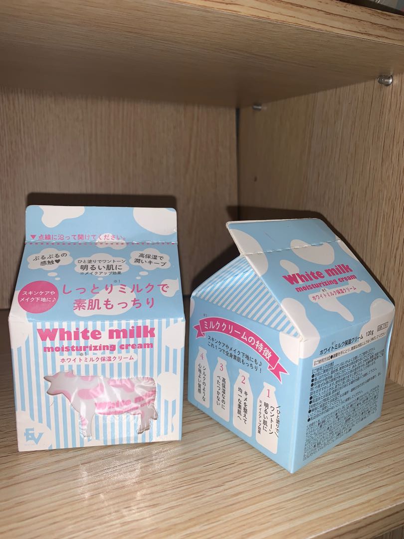 japan white milk mosturizer