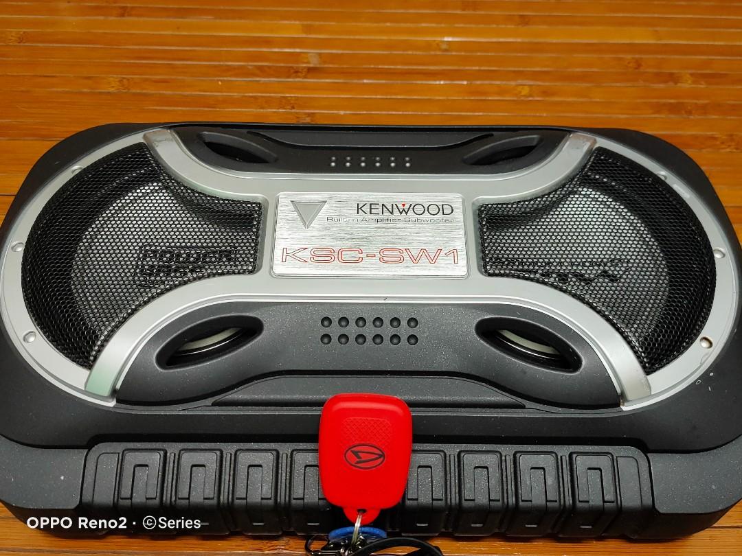 Kenwood underseat subwoofer KSC-SW1, Auto Accessories on Carousell