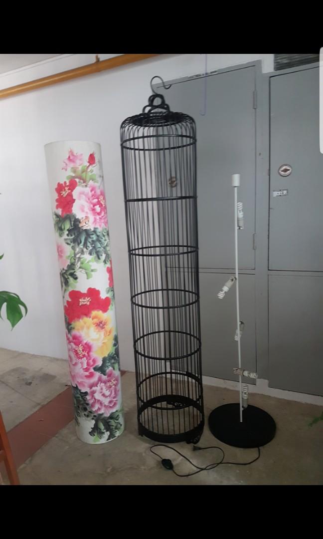 Large Bird Cage Lamp, Furniture & Home Living, Home Decor, Other Home Decor on Carousell