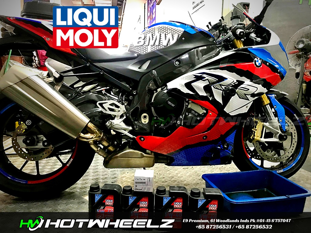 LIQUI MOLY ENGINE OIL PACKAGE: BMW S1000RR, Motorcycles, Motorcycle ...