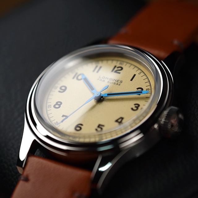 Longines Nationale Heritage Military Marine Fab Suisse Automatic L2.833 ...