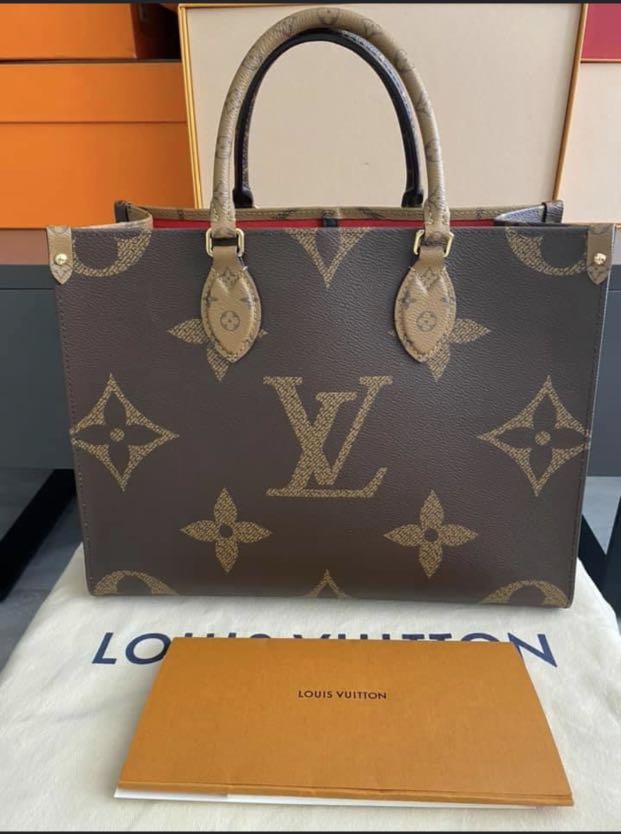 Louis Vuitton Limited Edition Tressage Reverse Monogram Tote Bag Brown Bag,  Luxury, Bags & Wallets on Carousell