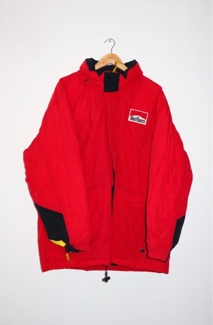 Marlboro jacket, Men's Fashion, Coats, Jackets and Outerwear on Carousell