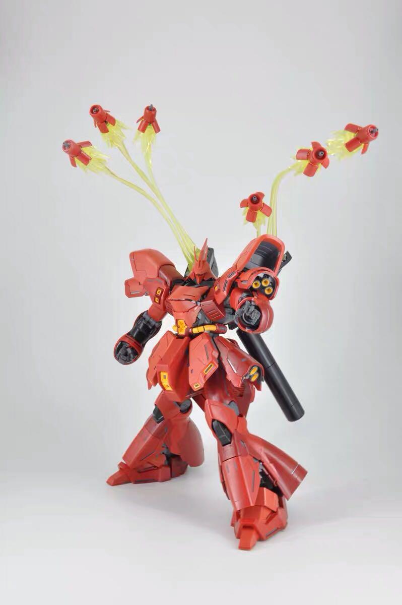 MG Sazabi Ver Ka / RE Nightingale Gundam Fin Funnel Special Effect