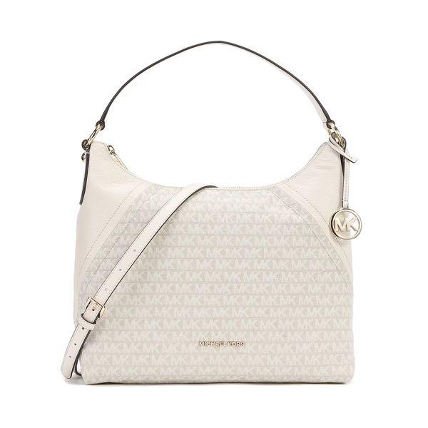 Michael kors Aria Large Shoulder bag (CREAM), Women's Fashion, Bags &  Wallets, Shoulder Bags on Carousell