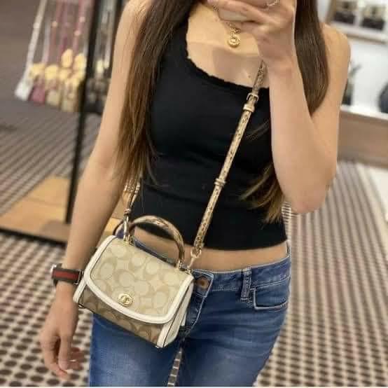 Coach Micro Tilly, Women's Fashion, Bags & Wallets, Cross-body Bags on  Carousell