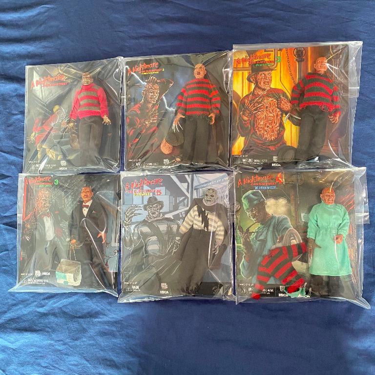 Neca retro 2024 cloth freddy krueger