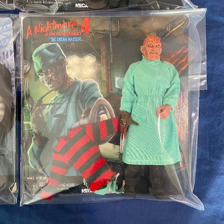 NECA Retro Clothed A Nightmare on Elm Street Freddy Krueger horror movie  action figures lot 8