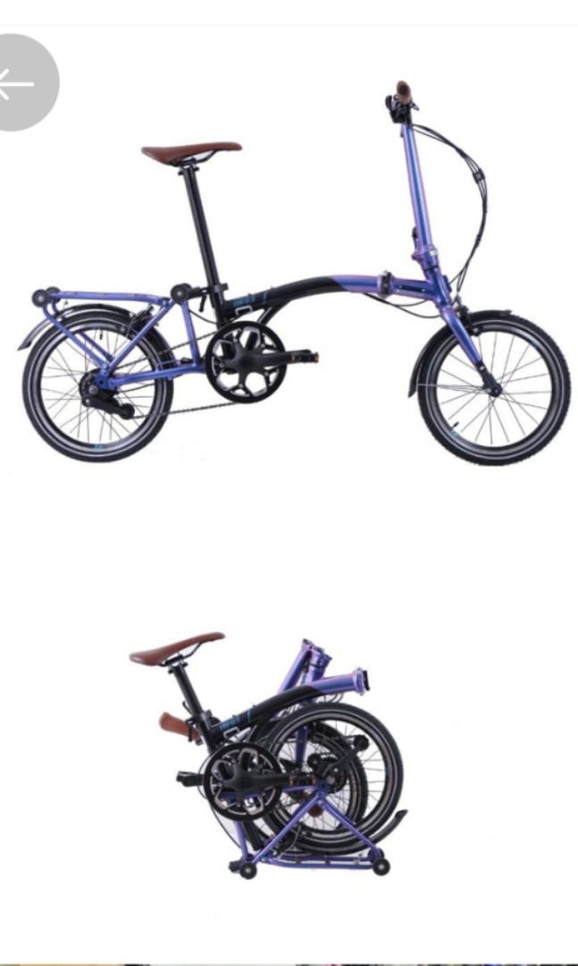 united trifold bike