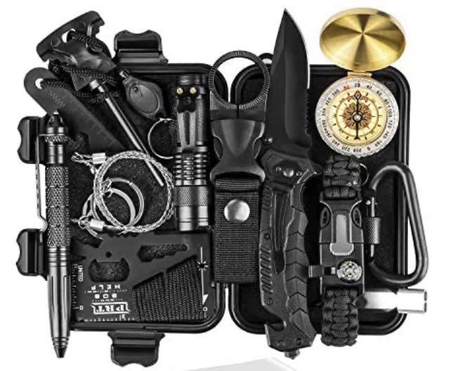sirius survival 15 in 1 hiking kit tactical survival kit for hiking