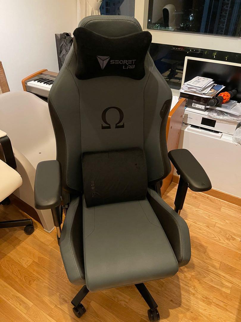 New SecretLab Chair Omega 2020 Prime 2.0 PU Leather Dark Grey