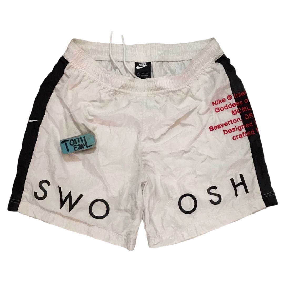 Nike swoosh woven top shorts