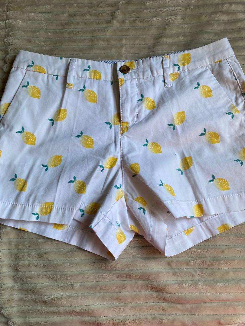 Old Navy Lemon Shorts Women s Fashion Bottoms Shorts on Carousell
