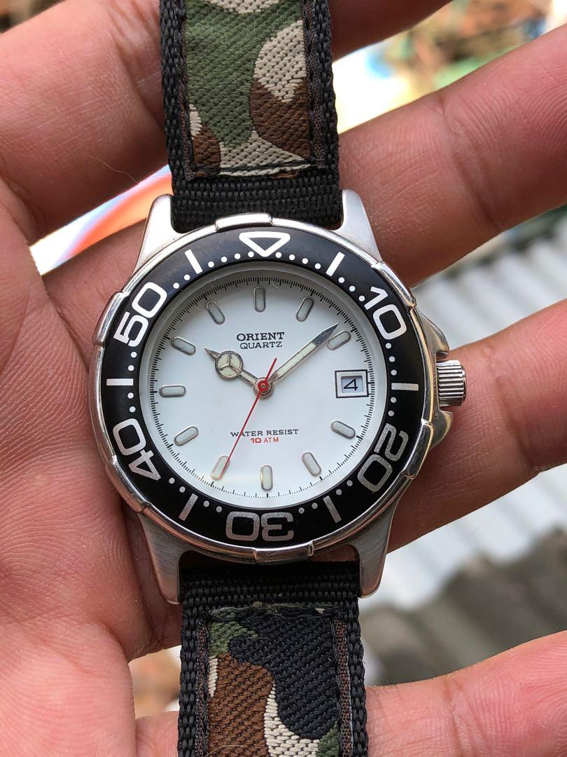Orient quartz diver watch hotsell