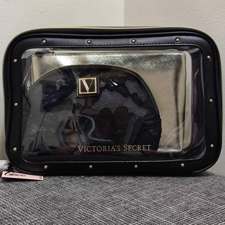 Victoria's Secret Black Lily Tote Bag - Black Lily