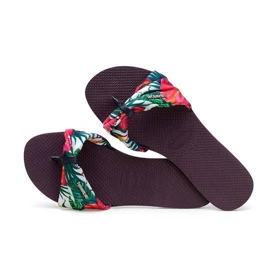Havaianas st discount tropez aubergine