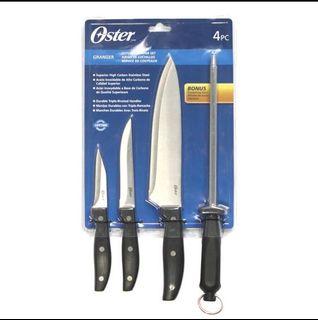 Oster Granger 4pcs High Quality Knife Cutlery Set