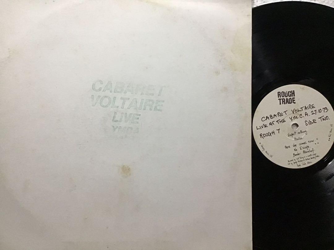 Piring Hitam Cabaret Voltaire Live Oop Rough Trade Vinyl Lp Anubis 80s Indie Rock Music Media Cd S Dvd S Other Media On Carousell