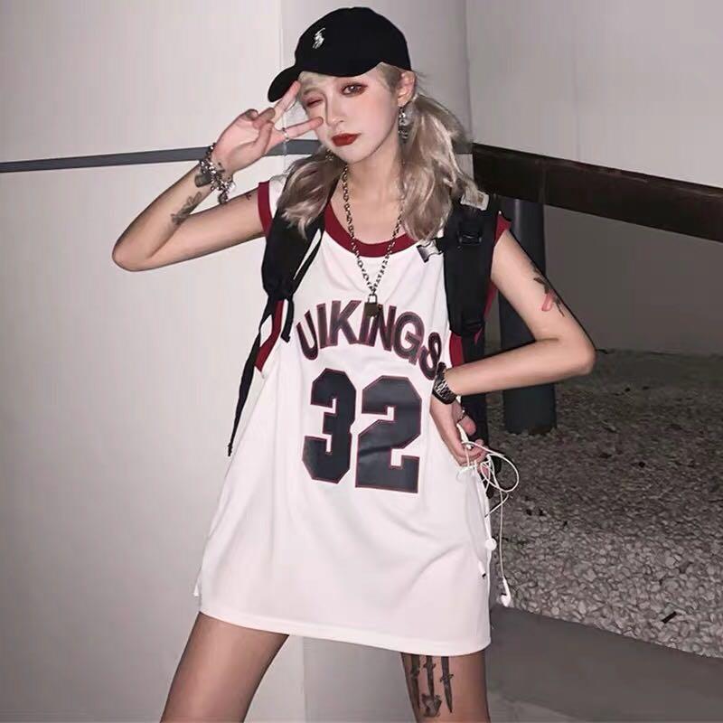 oversize basketball jersey