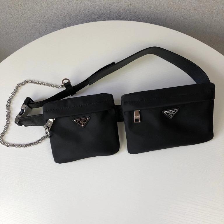 Prada Brique Nylon Cross-Body Bag, Luxury, Bags & Wallets on Carousell