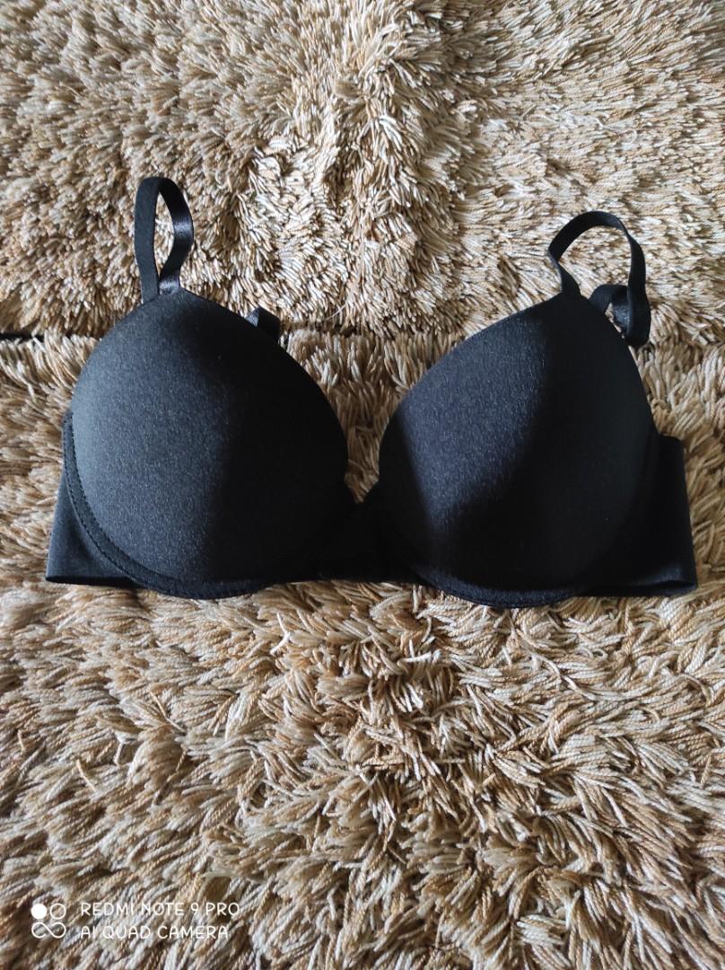Prima Valentina Intimates Womens 36C Push Up Bra Demi Cup Black Underwire  Size undefined - $16 - From Jeannie