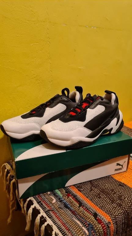 Puma thunder spectra black high risk red 2025