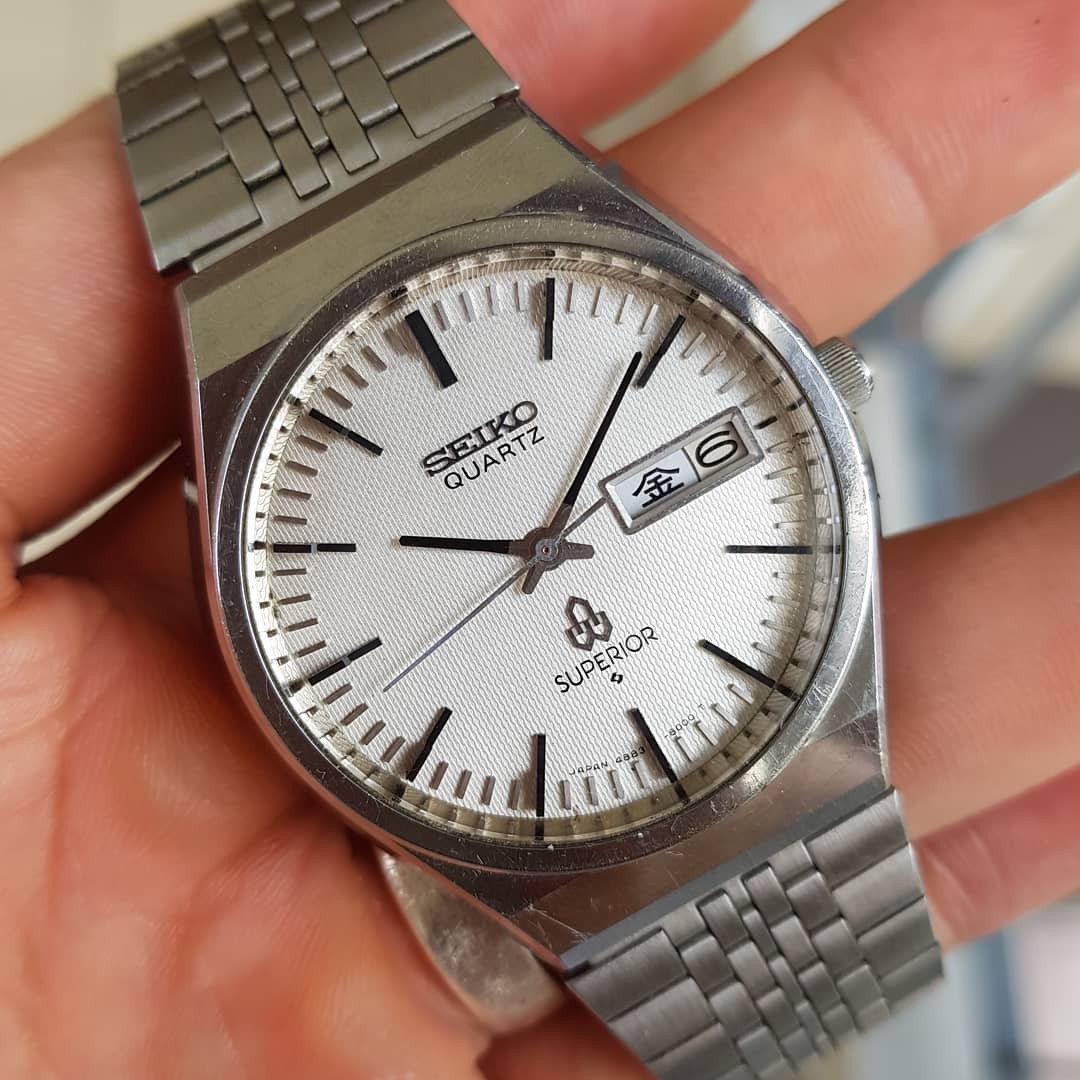 Rare Seiko Quartz Superior 4883-8100, Men's Fashion, Watches \u0026 Accessories,  Watches on Carousell