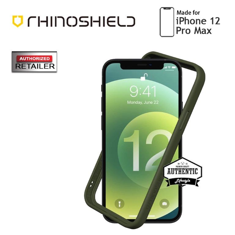 Rhinoshield Crashguard Nx Iphone 12 Pro Max 6 7 5g Camo Green Barcode Mobile Phones Tablets Mobile Tablet Accessories Cases Sleeves On Carousell