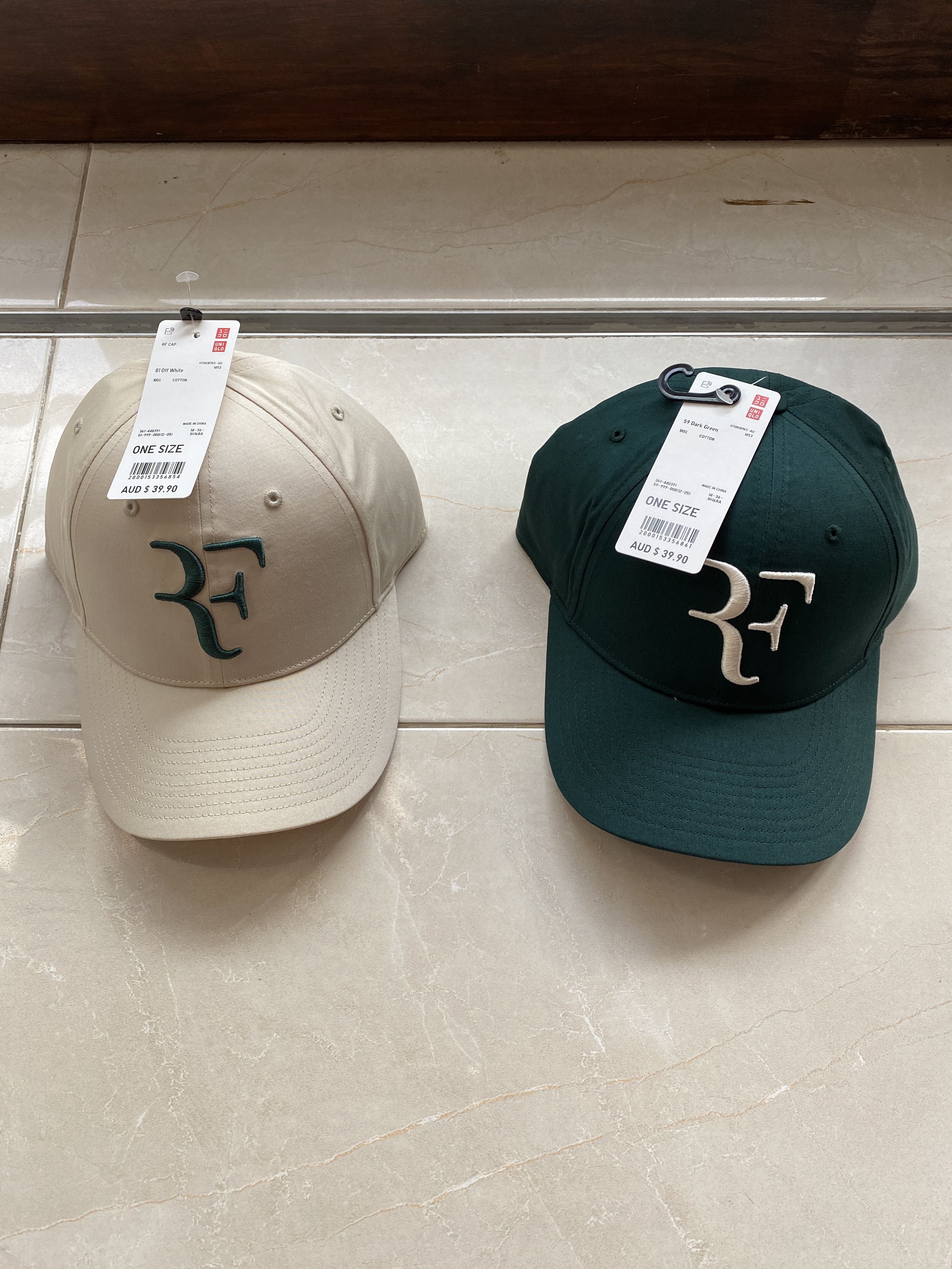 2020 Roger Federer RF UNIQLO Hat Cap Limited Ed Tennis Green Sold Out  IN  HAND  eBay