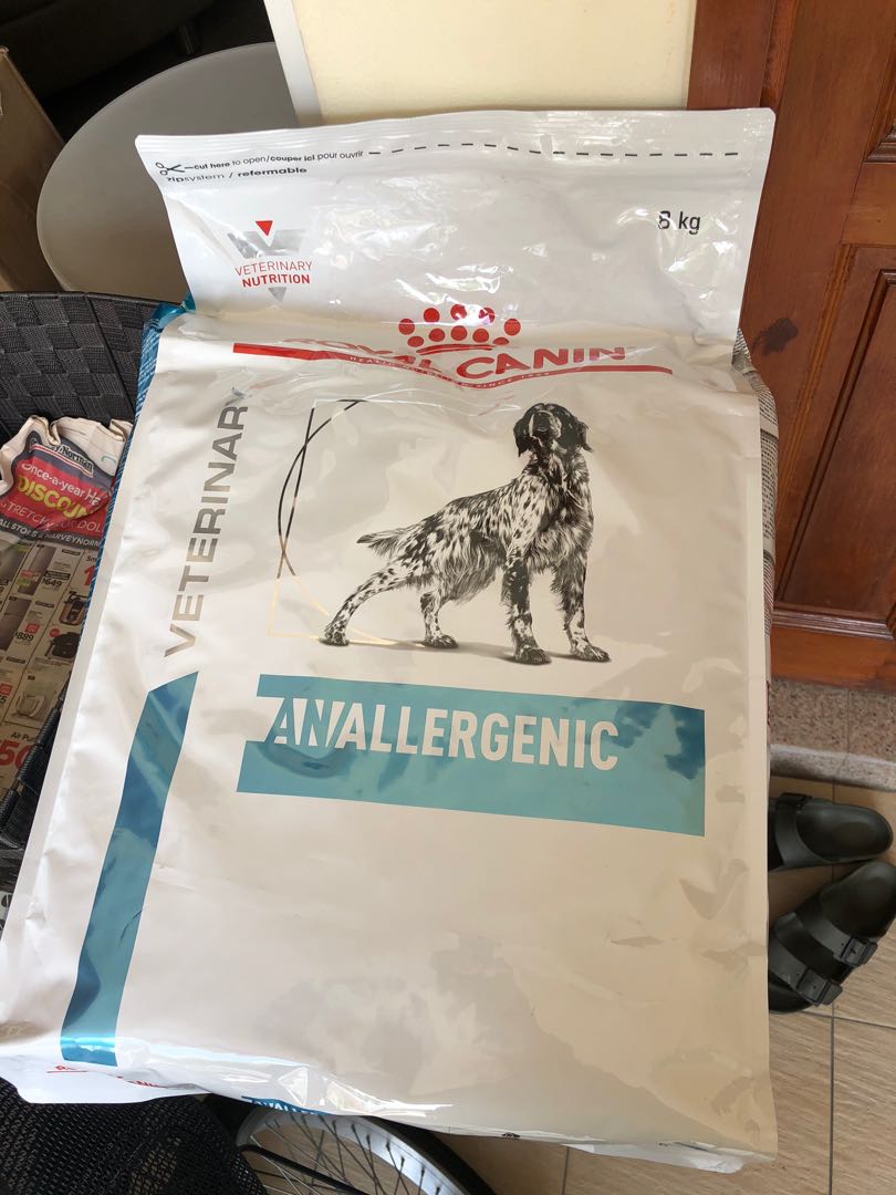 Royal Canin Anallergenic 8kg Dog Food Pet Supplies For Dogs Dog Food On Carousell