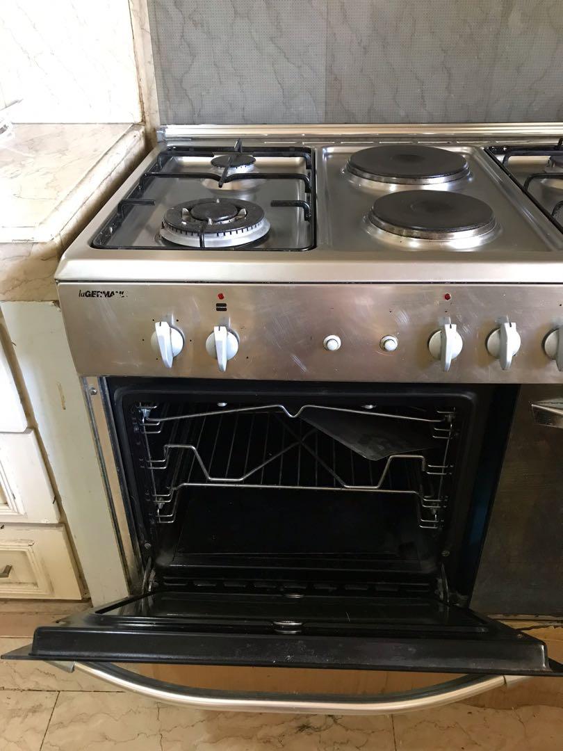 RUSH Second hand LA GERMANIA Gas range Stove Oven TV Home