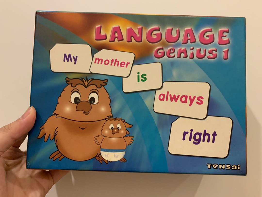 Shichida Flash Cards - Language Genius 1 - Sight Words, Hobbies &amp; Toys ...