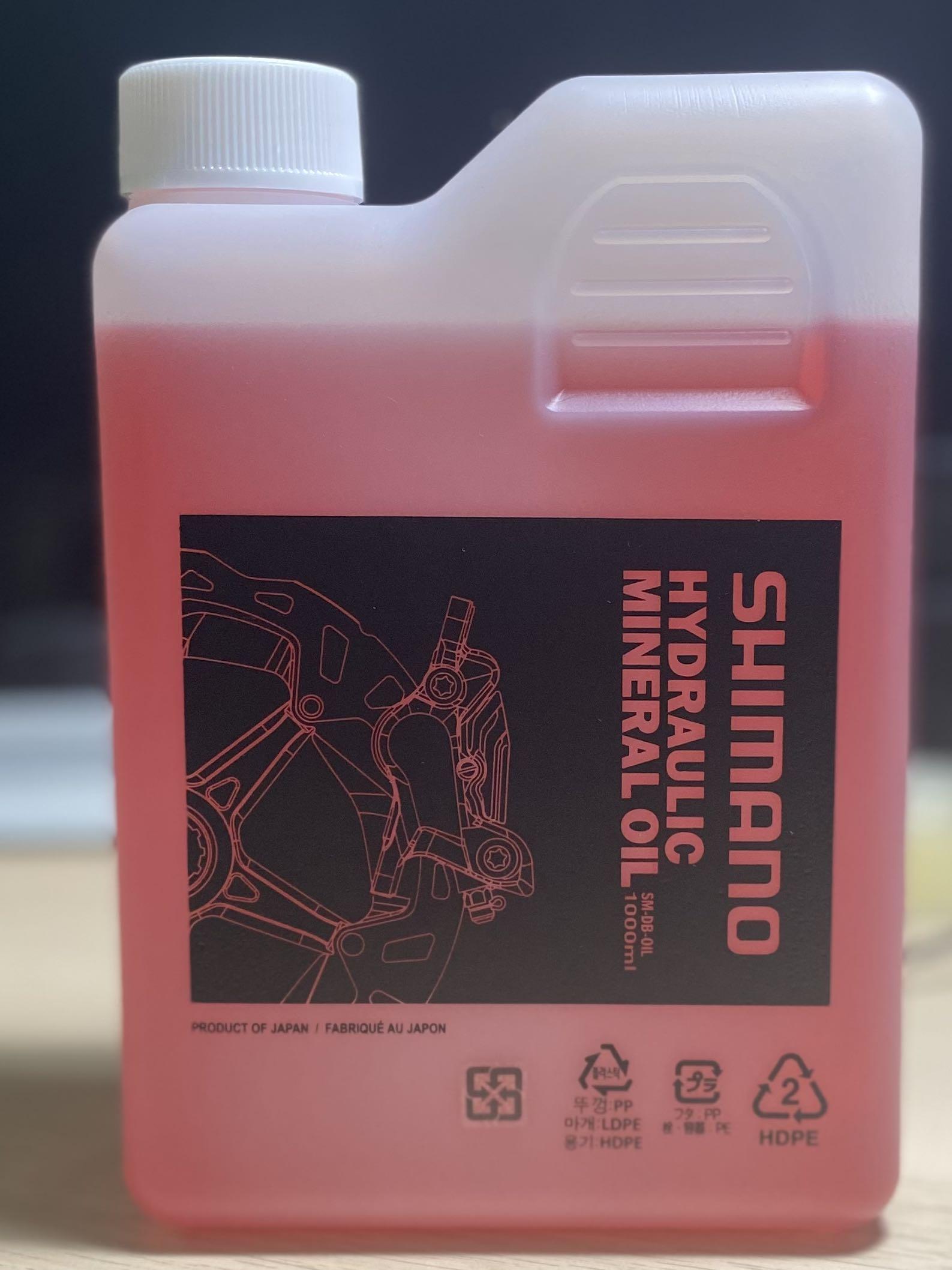 shimano brake fluid 1 liter