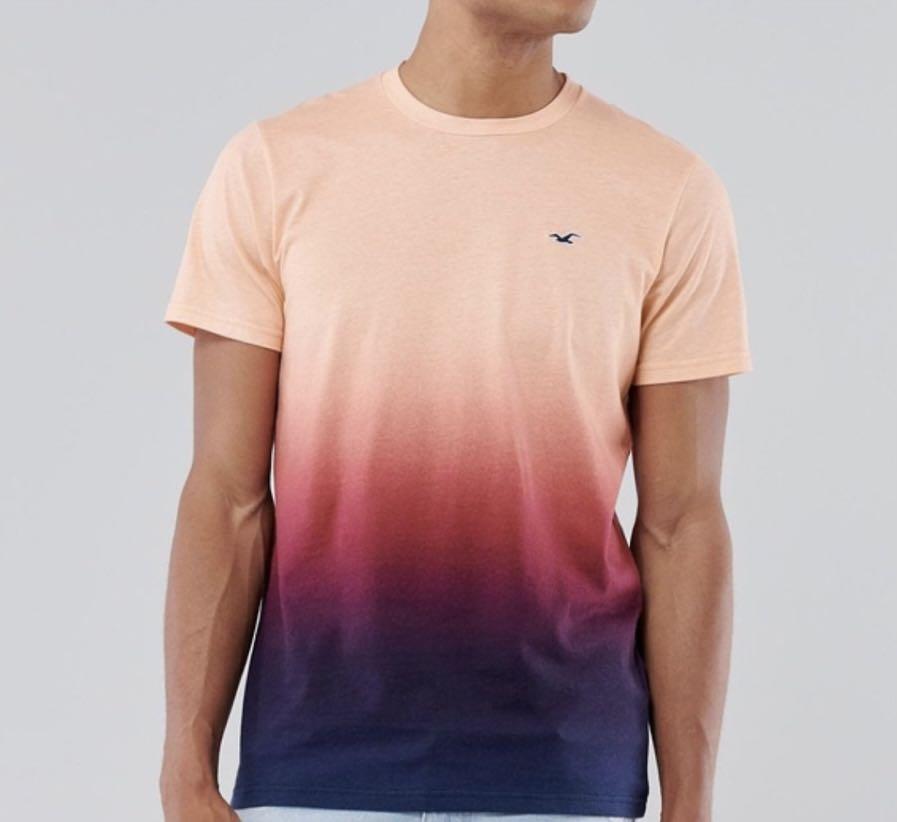 Hollister top ombre shirt