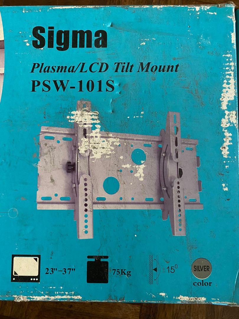 Sigma Heavy Duty TV Wall bracket tilt mount w/ 75kg capacity!!!, TV & Home Appliances, TV ...