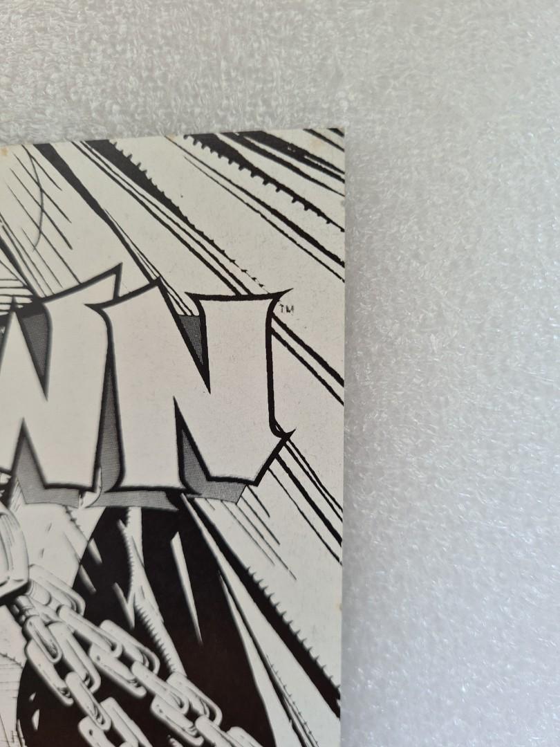 SPAWN #10 (Category: Other Merchandise) located in Singapore. Submitted by gridnaut (Listing ID 1080447829, Image 4). Description: Minor issues. Still in great shape. Cerebus appearance. McFarlane art, Dave Sim story. Guest appearances by Marvel & DC characters (subtly). Is that Superman?? I was told the only issue not reprinted in TPB?!..