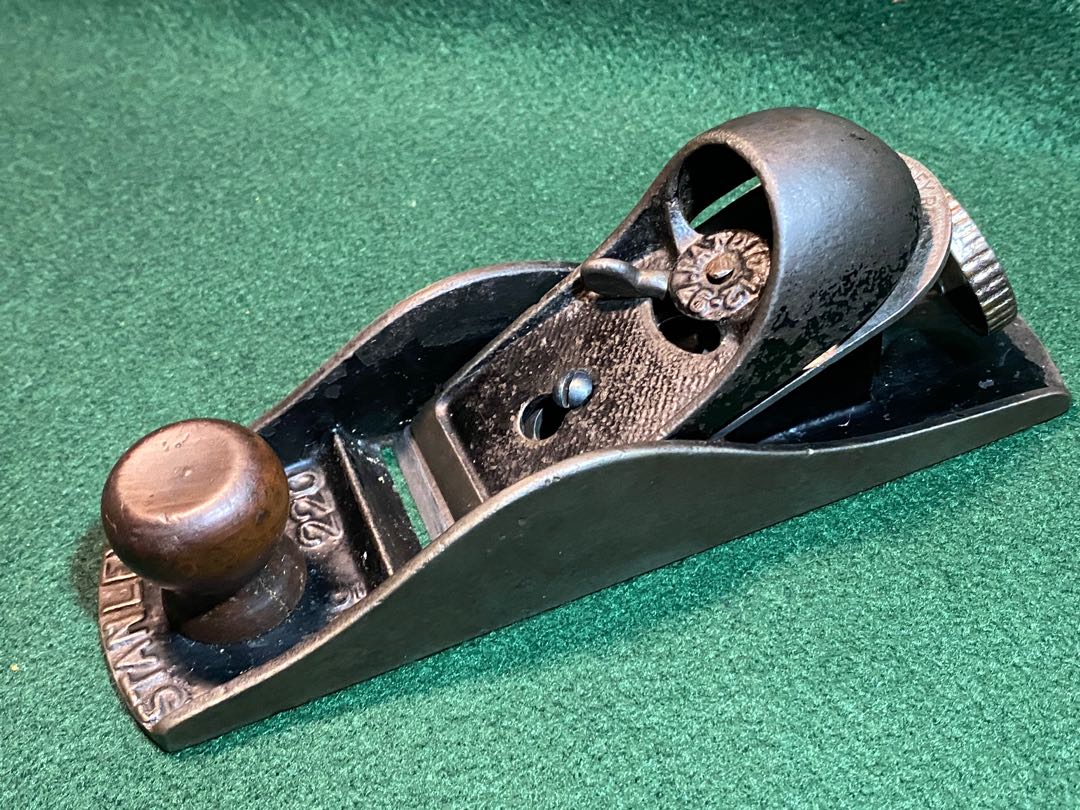 Stanley Rule Level Co.No.220 Block Plane. 1900s Hobbies Toys