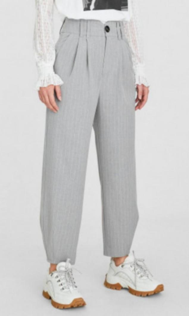 Stradivarius striped slouchy pants 