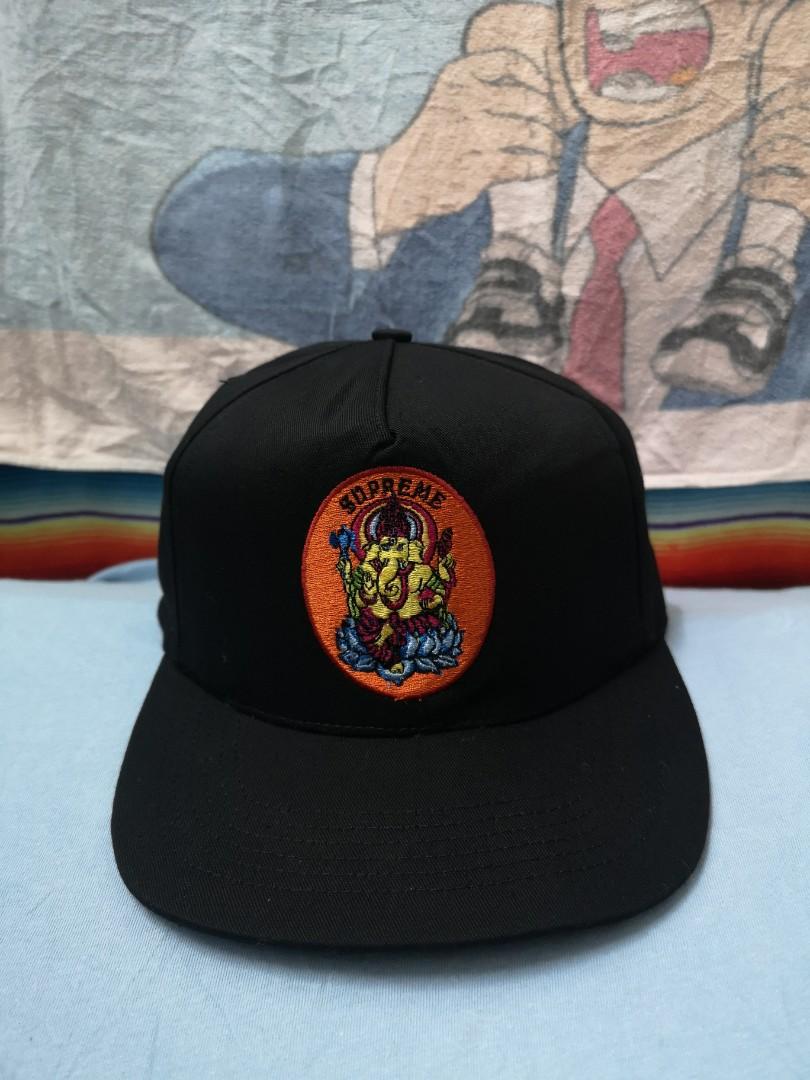 Supreme 18ss Ganesh 5 panel cap Embroidered