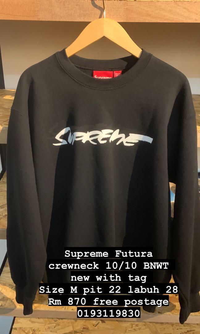 supreme futura logo crewneck BLACK L - スケートボード