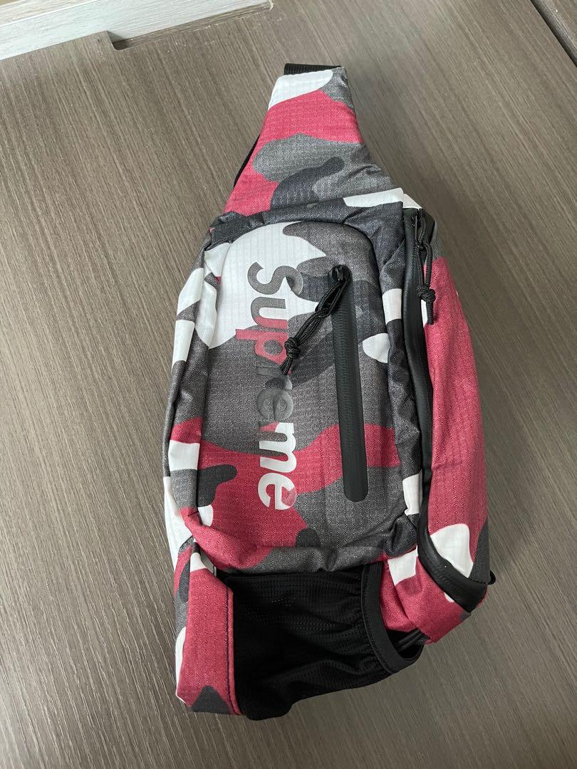 Supreme Sling Bag SS 21 - Red Camo