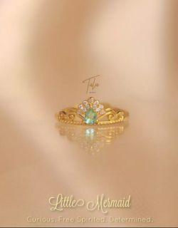 Tala by Kyla / talabykyla Disney Tiara Ring - Little Mermaid - Princess Ariel - Mother's day gift
