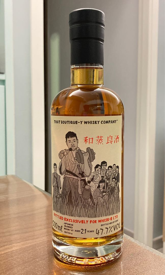 和蒸良酒 That Boutique-y Whisky Company 21年 和蒸良酒21年Batch 6 That Boutique-y Whisky Company – From