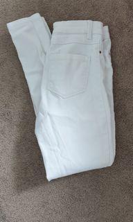 White jeans