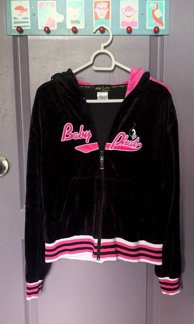 Y2K BABY PHAT VELOUR JACKET, Women's Fashion, Coats, Jackets and ...