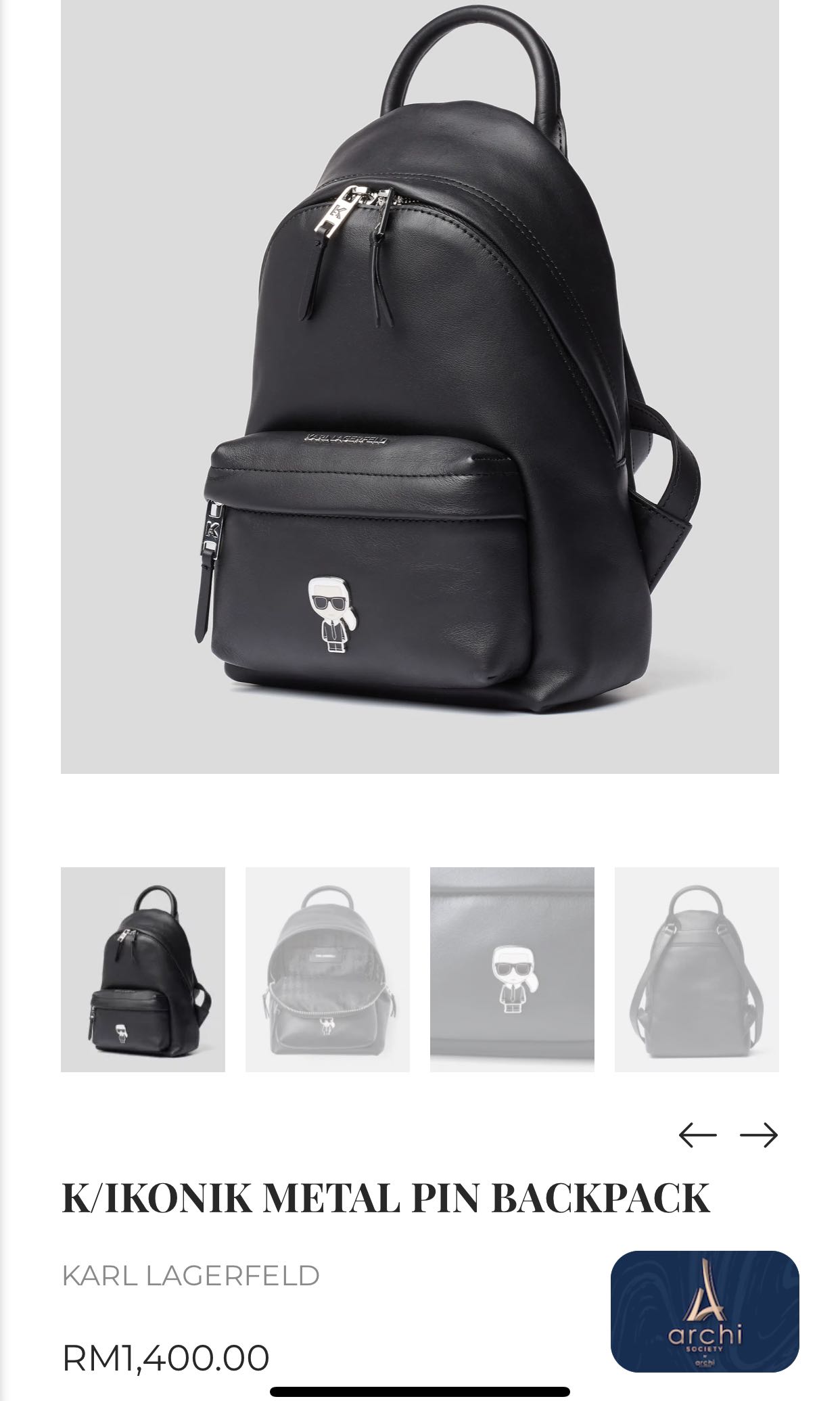 Convertible Backpack Tote Men - Karl Lagerfeld Bags