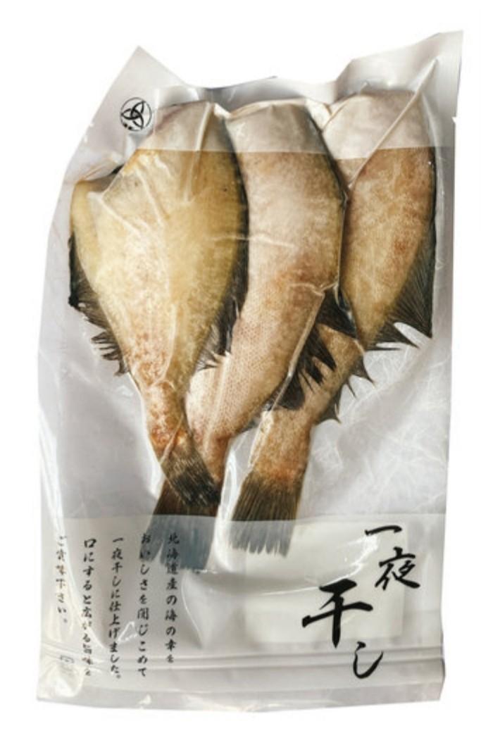 北海道產宗八鰈魚一夜干 3條裝 嘢食 嘢飲 包裝食品 Carousell