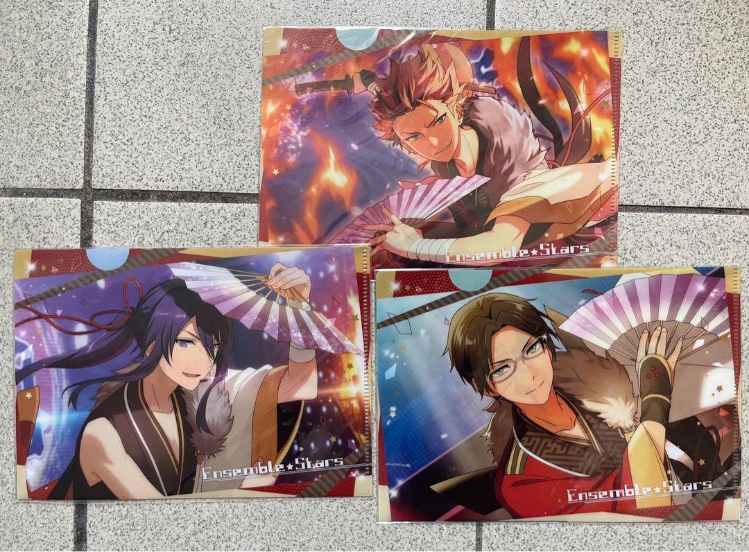 偶像夢幻祭敬人颯馬紅郎b5folder Set 口罩套 書本 文具 文具 Carousell