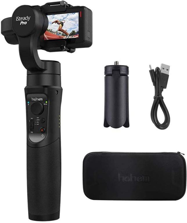 全新 Hohem Isteady Pro 三軸穩定器運動型攝錄機專用靜態縮時錄影軌跡縮時錄影移動縮時錄影大容量電池12小時續航力gopro 18 7 6 5 4 3