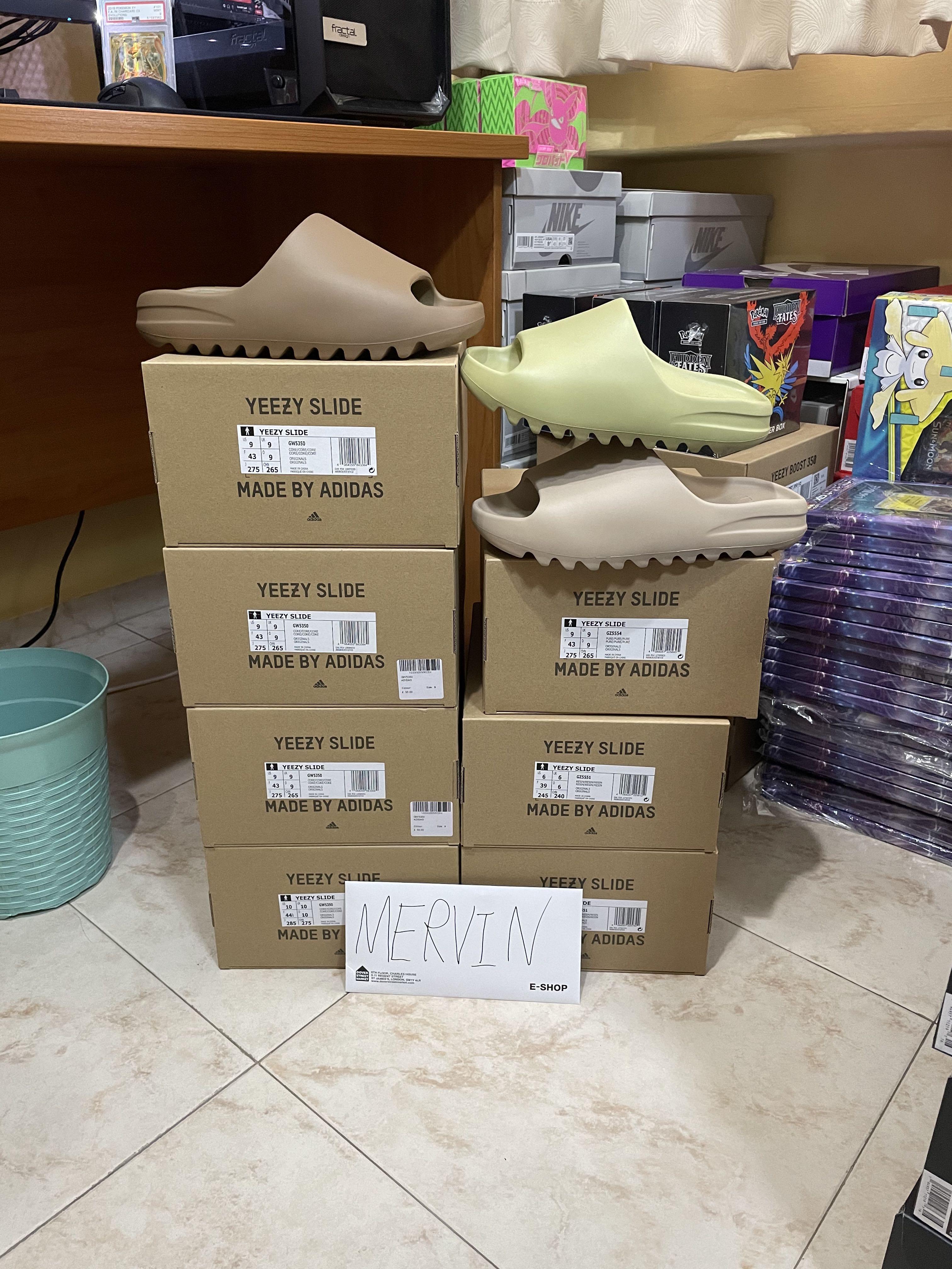 yeezy resin vs pure